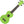 UKULELE MAHALO GREEN W/BAG