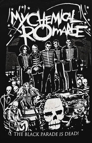 MY CHEMICAL ROMANCE BLACK PARADE A3 PRINT 27 X 43CM BOARD/BAGGED
