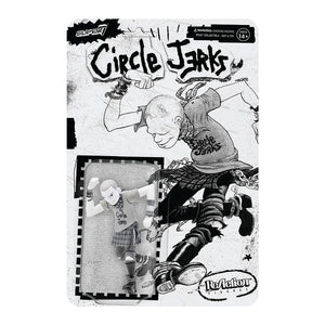 CIRCLE JERKS SKANKMAN REACTION FIGURINE GREYSCALE