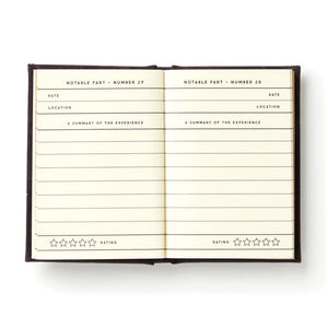 TINY FART DIARY MULTI-COLOURED JOURNAL 7X1X10CM