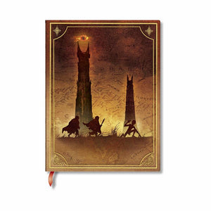 LORD OF THE RINGS QUEST CONTINUES MINI LINED JOURNAL
