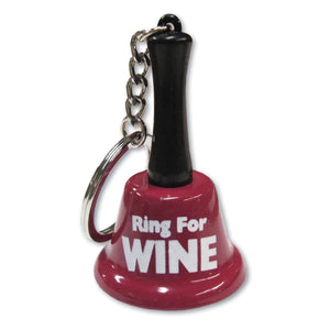 MINI BELL RING FOR WINE KEYCHAIN
