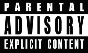 PARENTAL ADVISORY STICKER