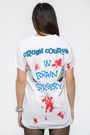 METALLICA CRASH COURSE IN BRAIN SURGERY WHITE TEE