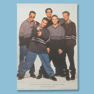 BACKSTREET BOYS JUMPERS POSTER (PRINTED 1996, SOME WEAR) 369