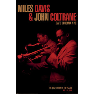 MILES DAVIS AND JOHN COLTRANE POSTER 213