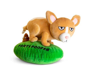 PARTY POOPER DOG DELUXE PLUSHIE