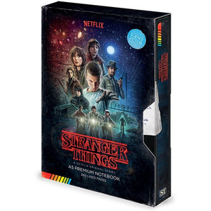JOURNAL | STRANGER THINGS VHS RETRO A5 NOTEBOOK
