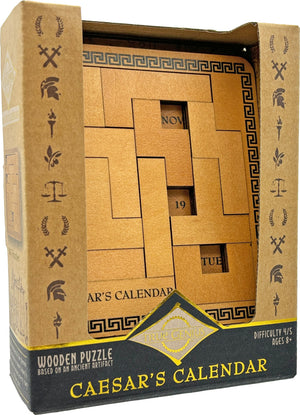 CAESARS CALENDAR PUZZLE PROJECT GENIUS