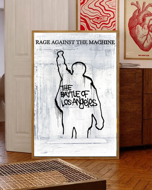 RAGE AGAINST THE MACHINE BATTLE POSTER 390