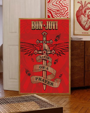 BON JOVI LIVIN ON A PRAYER (POSTER) 373