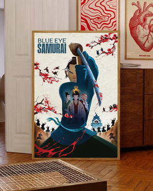 BLUE EYE SAMURAI POSTER MAXI SIZE 587