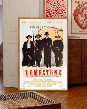TOMBSTONE RETRO MOVIE POSTER MAXI 63 VAL KILMER KURT RUSSELL