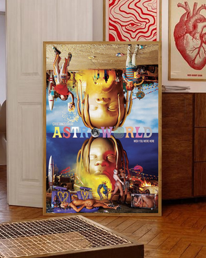 TRAVIS SCOTT ASTROWORLD POSTER 562