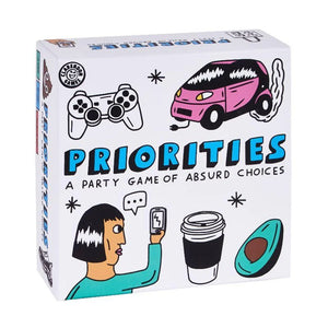 PRIORITIES PARTY GAME OF ABSURD CHOICES