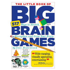 LITTLE BOOK OF BIG BRAIN GAMES | MOSCOVICH IVAN