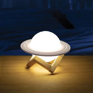 SATURN PLANET LAMP TOUCH NIGHTLIGHT ( COLOUR CHANGING )