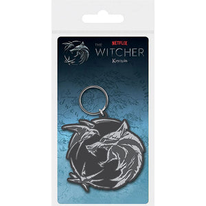 WITCHER WOLF RUBBER KEYRING