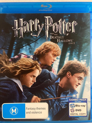 MOVIE BLUFA | HARRY POTTER AND THE DEATHLY HALLOWS 1 COMBO PACK (2BLU-RAY/2DVD)