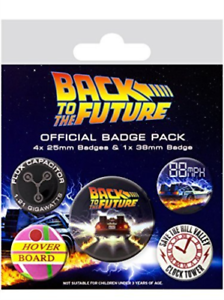 BACK TO THE FUTURE BADGE PACK