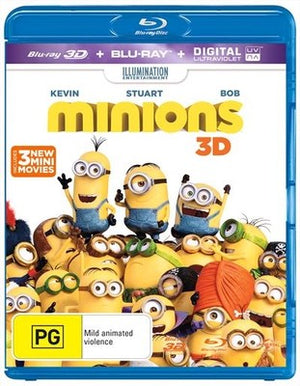 MOVIE BLFA | MINIONS (3DBLU-RAY/BLU-RAY)