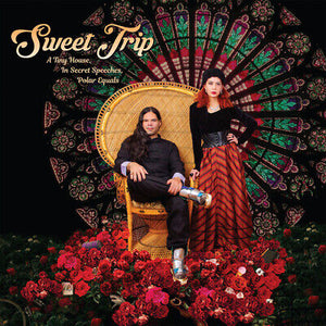 SWEET TRIP | TINY HOUSE IN SECRET SPEECHES POLAR EQUALS (COVER OPTION A) (RED BLACK AND ORANGE EDITION) (VINYL)