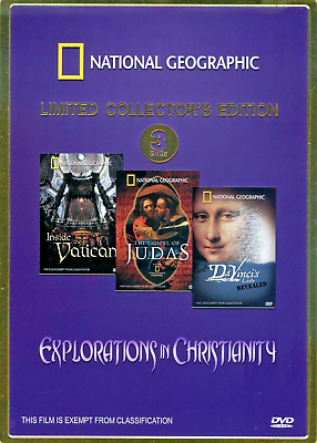 DOCUMENTARY | NATIONAL GEOGRAPHIC EXPLORATIONS IN CHRISTIANITY (3DVD)