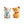 RETRO CATS SALT AND PEPPER SET CERAMIC