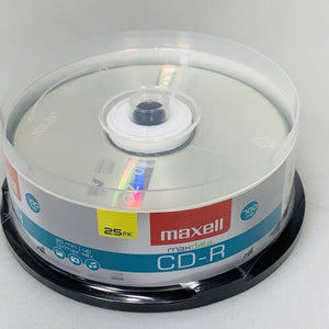CD RECORDABLE DISCS 648445 CD-R 80MIN (25 PACK) MAXELL