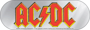 AC/DC LOGO STICKER