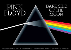 PINK FLOYD STICKER DARK SIDE OF THE MOON