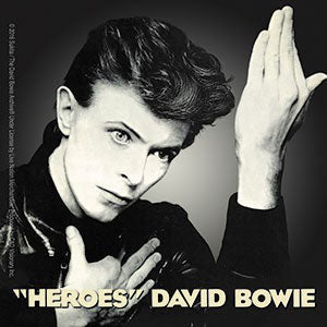 DAVID BOWIE (HEROES) Sticker