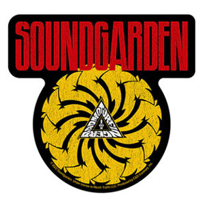 SOUNDGARDEN BADMOTORFINGER YELLOW STICKER