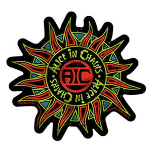 ALICE IN CHAINS SUN STICKER