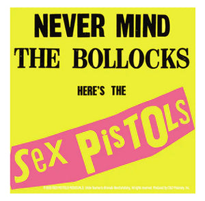 SEX PISTOLS NEVERMIND STICKER