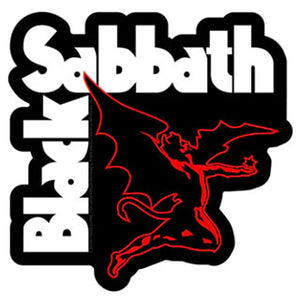 BLACK SABBATH DEMON STICKER