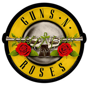 GUNS N ROSES BULLET LOGO STICKER