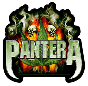 PANTERA SMOKING STICKER