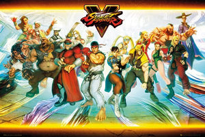 STREET FIGHTER CHARACTERS POSTER 371