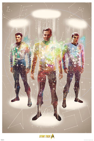 STAR TREK NEXT BEAM ME UP POSTER 287  50th anniversary