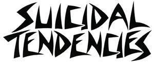 SUICIDAL TENDENCIES WHITE STICKER