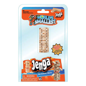 WORLDS SMALLEST JENGA GAME
