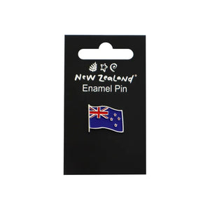 NZ FLAG ENAMEL BADGE PIN