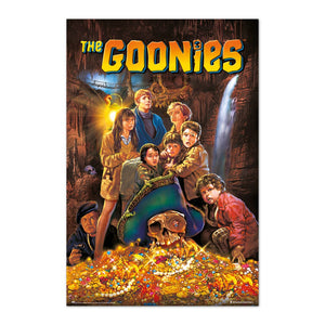 GOONIES TREASURE RETRO POSTER 544