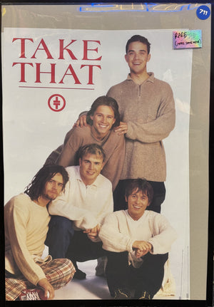 TAKE THAT RARE POSTER  (Published 1995 some wear)
