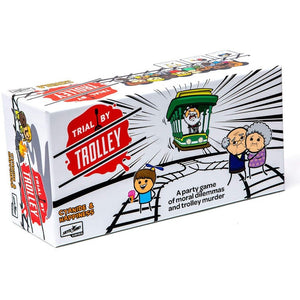 TRIAL BY TROLLEY STRATEGY TABLETOP BOARD GAME