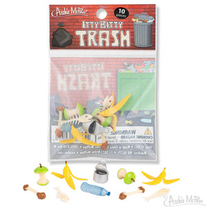 ITTY BITTY TRASH FIGURINES 10 PACK POT PLANT PALS