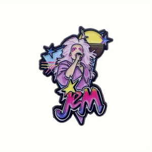 JEM AND THE HOLOGRAMS BADGE