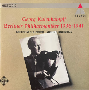 GEORG KULENKAMPFF | BEETHOVEN BRUCH VIOLIN CONCERTOS