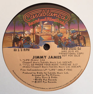 JIMMY JAMES AND THE VAGABONDS | LIFE / I'LL GO WHERE YOUR MUSIC TAKES ME - 12